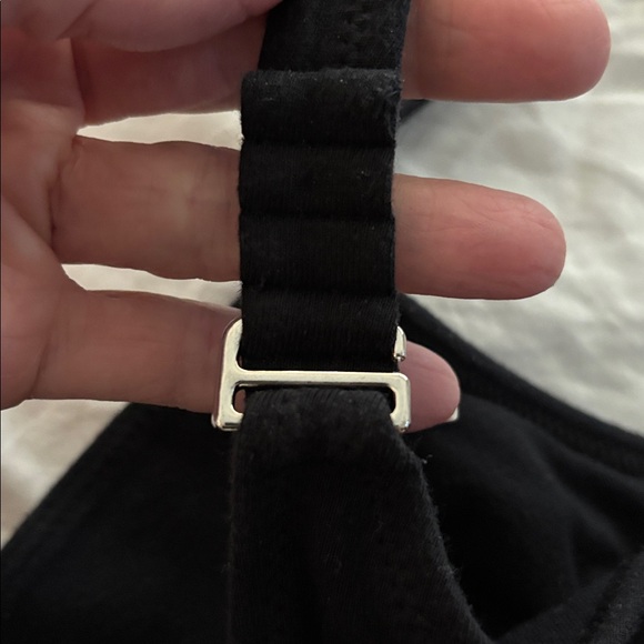 Natori BLACK cotton underwire sports bra 34DD. - Picture 11 of 16